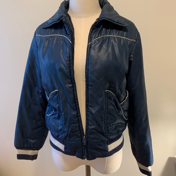 Vintage blue jacket - Picture 3 of 4